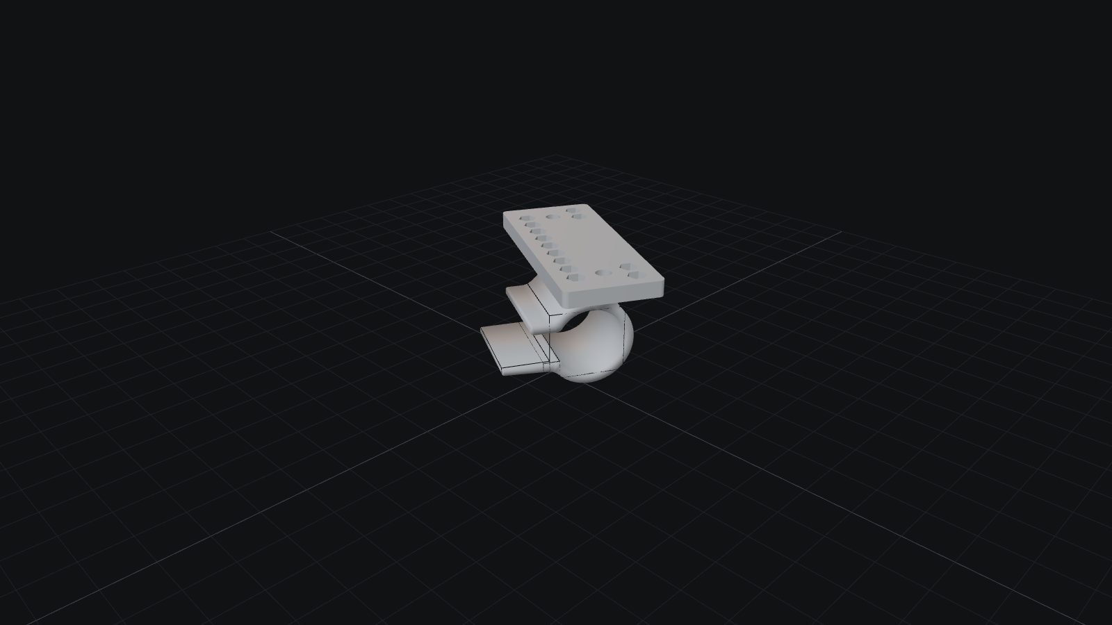 Final scene: the built artifact
